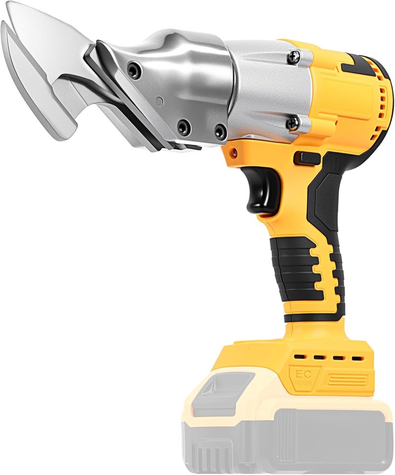 Mefape Sheet Metal Cutter, Cordless Metal Shears, Electric Metal Cutting Shears Compatible with Dewalt 20V Max Battery, Power Metal Cutter, Electric Scissors - Image 1